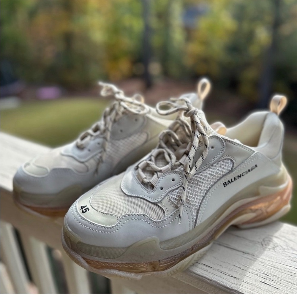 Balenciaga Triple S Clear Sole Sneaker, 12